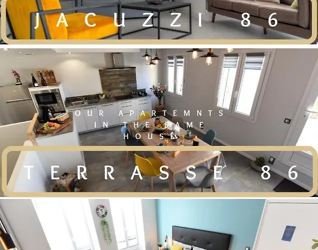 Jacuzzi Terrasse 86 - Terrasse & Climatisation - 4 Personnes - *